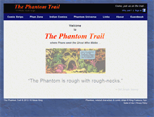 Tablet Screenshot of phantomtrail.com